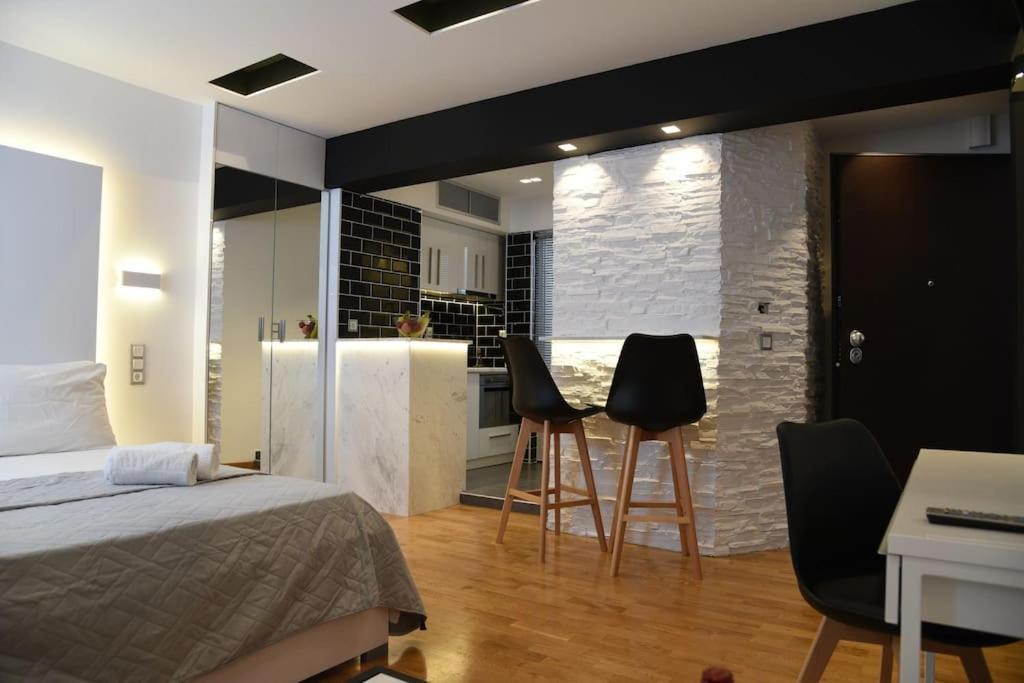 Syntagma Square, 30Sqm Nikis Luxurious Studio Atenas Exterior foto